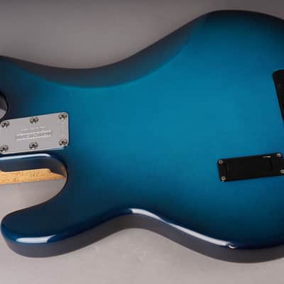 Ernie Ball Music Man USA StingRay 4 H Bass w/ Piezo - 2002 - Blue Dawn Sparkle image 17