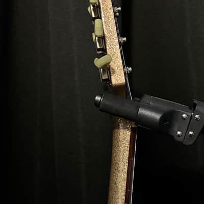 Burny LV-115KK L’ArcenCiel Ken Signature MIJ Flying V 1999-2001 ish - Gold Sparkle image 11
