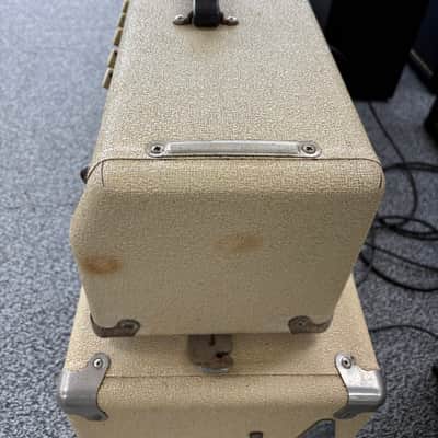 Fender Tremolux 6G9-B  1962 with 1961 Fender Tremolux "Tone Ring" Cabinet - Blonde image 8