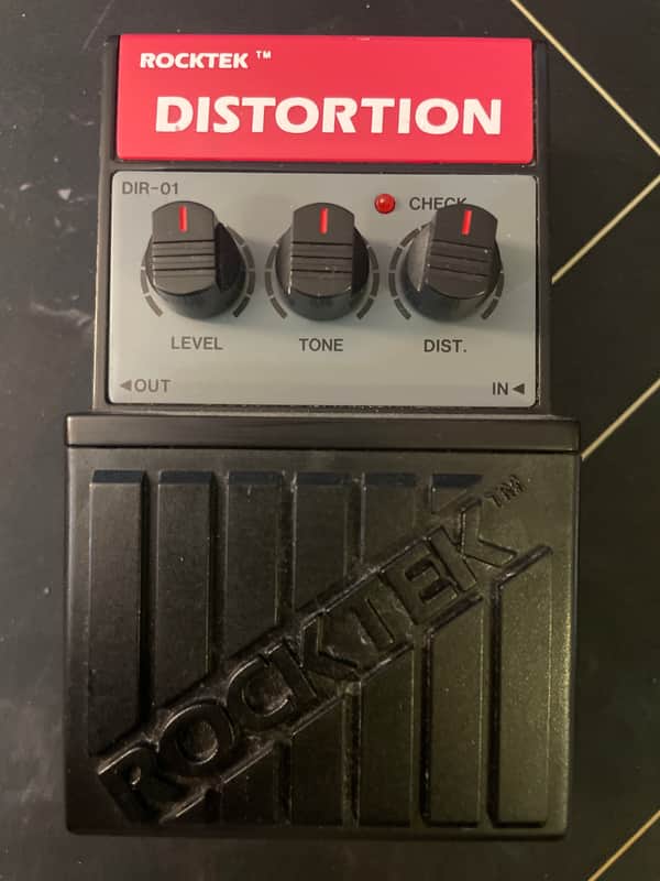 Rocktek DIR-1 Late 80es - Black and red version image 1