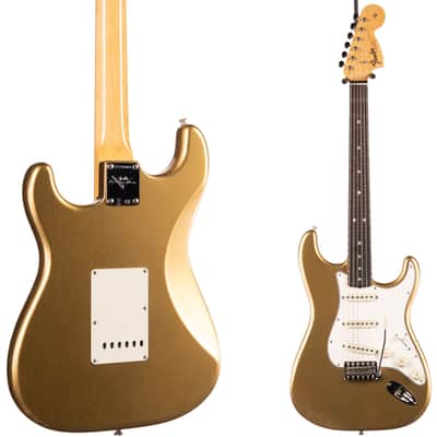 Fender Custom Shop 1966 Stratocaster DLX Closet Classic Aged Aztec Gold (061) image 7