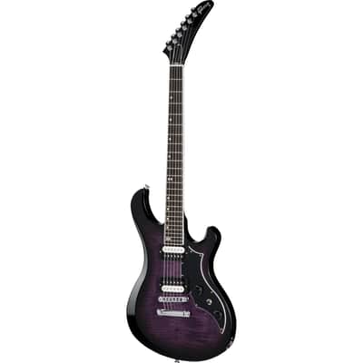 Gibson Victory Figured Top Electric Guitar - Dark Purple Burst image 2
