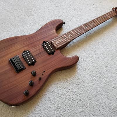 Suhr Classic Custom  Koa with Solid Pau Ferro Neck image 4