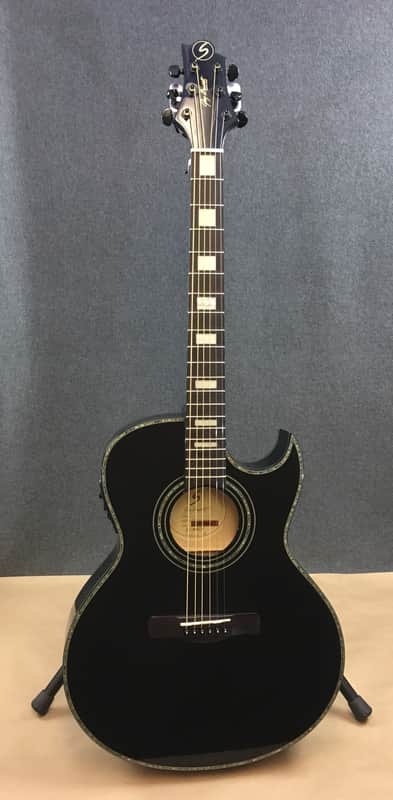 Samick TMJ-17CE Blackbird Acoustic-Electric Guitar Fishman Pickup