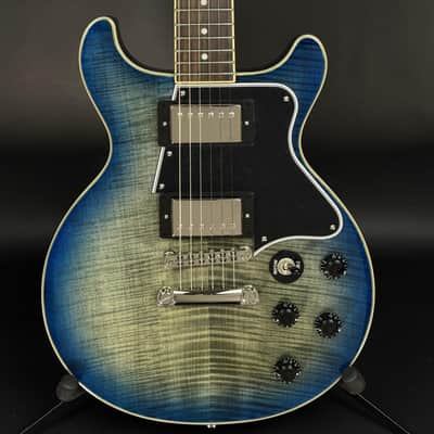 Epiphone Les Paul Special Double Cut Figured - Ocean Water image 3