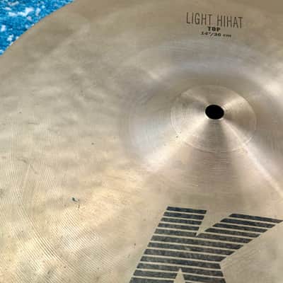 2007 EARLY HAMMERING 14" Zildjian K LIGHT Hihats 948g 1134g image 5