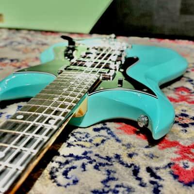 2015 Hagstrom RetroScape Series H-III - Limited Edition 50th Anniversary - Aged Sky Blue w/ Case image 10