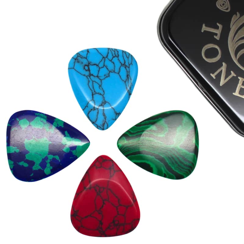 2024 Timber Tones Stone Guitar Picks made from Reconstituted S…