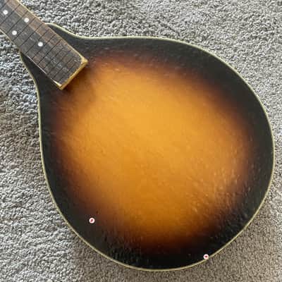 Sunburst 8 String Mandolin Project, Spruce Top, Mahogany Body, Rosewood Fingerboard image 16
