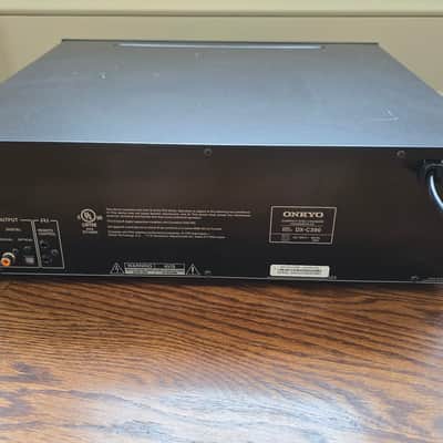 Onkyo DX-C390 6 CD Carousel Changer January 2024 - Black image 16