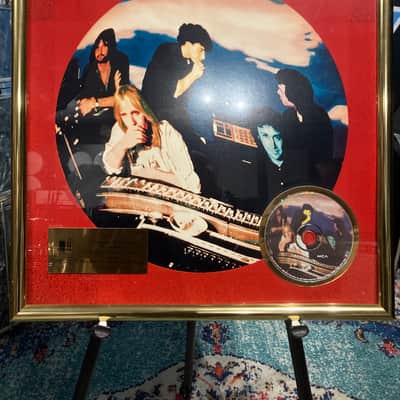 Stan Lynch Tom Petty and The Heartbreakers, German Gold Record (#31) image 2