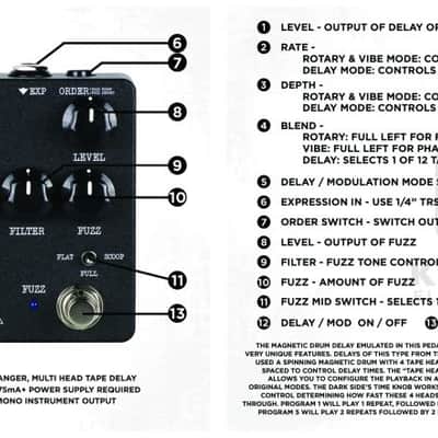 Keeley Dark Side Workstation Pedal image 2