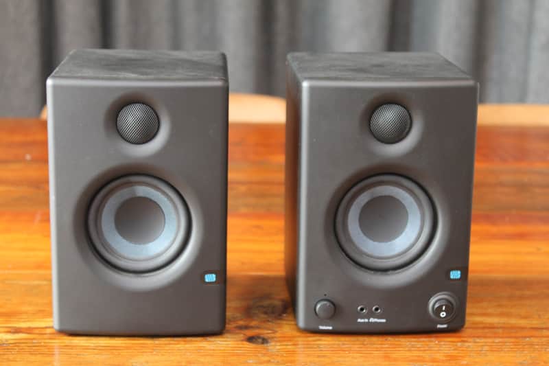 PreSonus Eris E3.5 2-Way 3.5" Active Studio Monitor (Pair) 2017 - Present - Black image 1