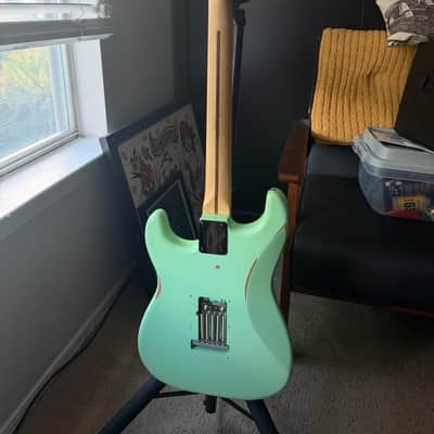 Fender Stratocaster 'Mischief Maker' Partscaster - Seafoam Green image 8