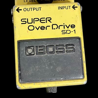 Boss SD-1 Super Overdrive 1981 - 1988 Made In Japan | Reverb