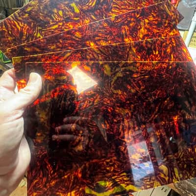 General Vintage Tone 1954 / 1961 True Vintage For Les Paul Junior ®️ Nitrate Celluloid pickguard NOS Single Cut NOS image 10