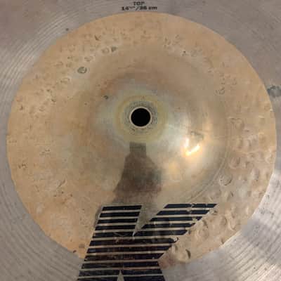Zildjian 14.25" K Custom Hybrid Hi-Hat Cymbals (Pair) 2008 - Present - Traditional / Brilliant image 5