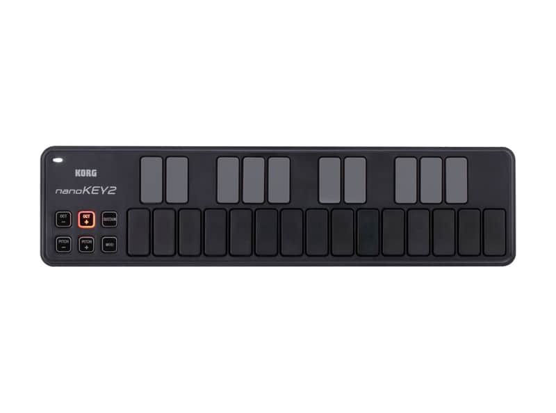 Immagine Korg NanoKey2 Slim-Line USB MIDI Controller (Black) [DEMO] - 1