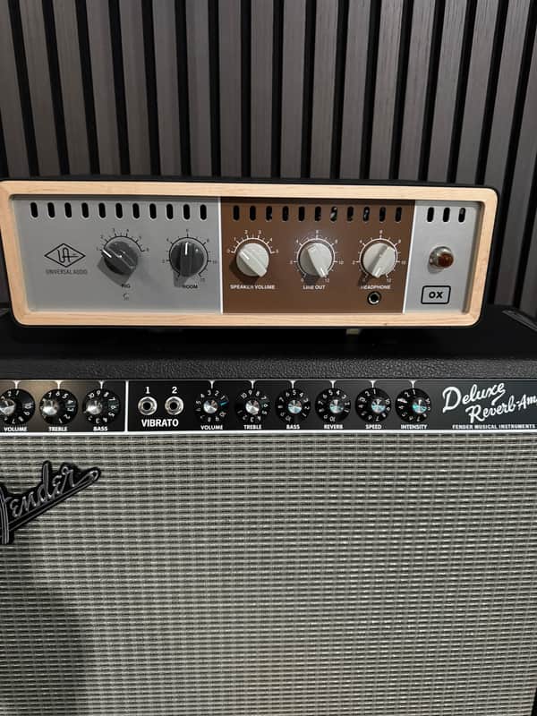 Universal Audio OX Amp Top Box Attenuator 2019 - Present Silver/Brown/Black image 1