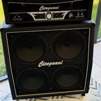 Cicognani Luxury H120 Guitar Tube Amp & Matching Speaker Cabinet H Luxury 120 2013 - Black image 4