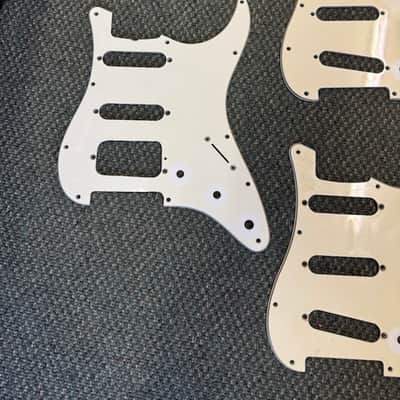 Stack of strat pickguards (9 Pieces) image 3