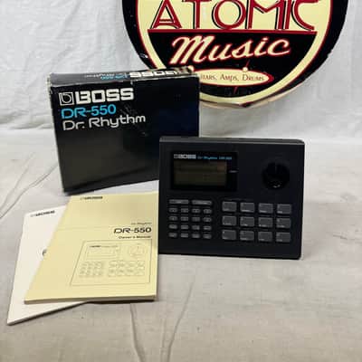 Boss DR-550 dr550 v1 Drum Machine with Box 1991