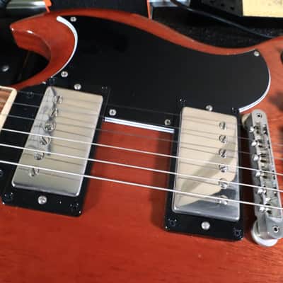 2020 Gibson SG Standard '61 Sideways Vibrola Vintage Cherry image 20