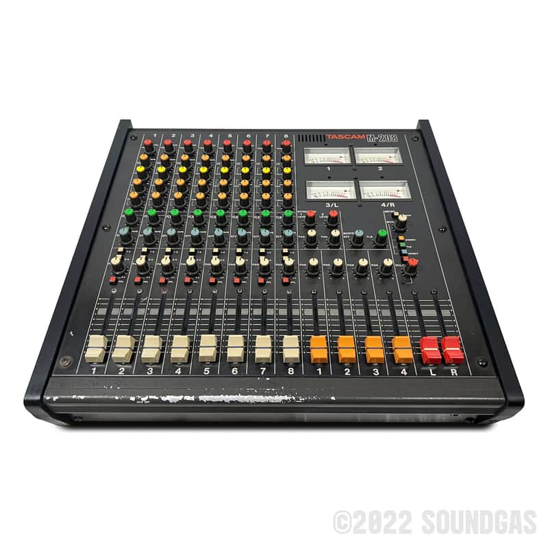 TASCAM M-208 アナログミキサー　M118 Tascam M-208 Mixer + Direct Out Mod *Soundgas Serviced* | Reverb