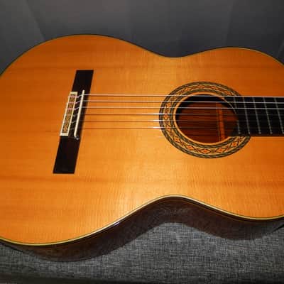 HAND MADE IN 2001 - TAKAMINE No10 - SWEET AND POWERFUL CLASSICAL CONCERT GUITAR image 12