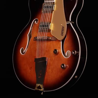 Gretsch G5422G-12 Electromatic Hollow Body 12-String Electric Guitar, Single Barrel Burst image 2