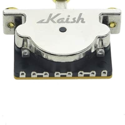 Heavy Duty 3 Way Guitar Pickup Lever Switch Pickup Selector Switch for Strat Tele with Plastic Gold Tip image 2