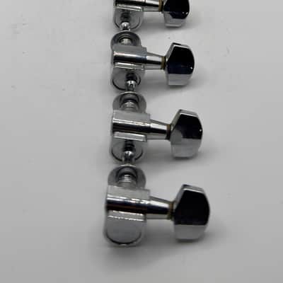 Yamaha 6 Inline Tuners 1990’s - Chrome image 2