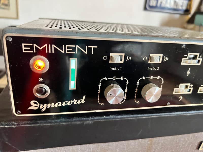 Dynacord EMT Eminent - full tube mixing amplifier 1960‘s image 1