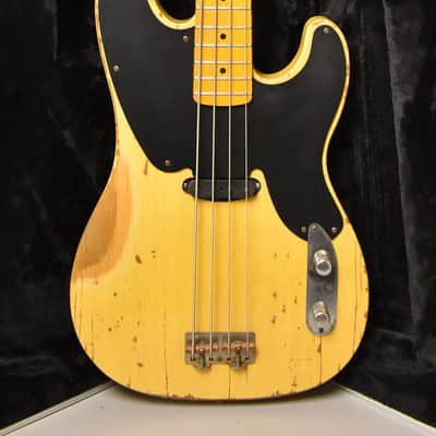 2009 Nash PB-52 Butterscotch Blonde Heavy Relic w/HSC image 1