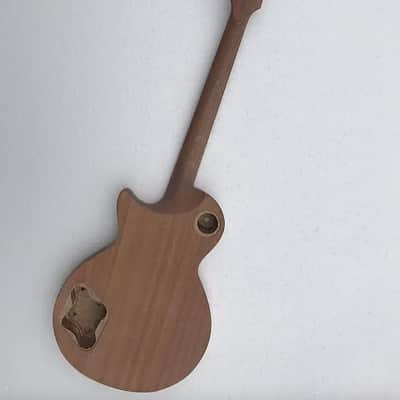 Mahogany Les Paul Style Guitar Body with Neck and Rosewood Fingerboard image 9