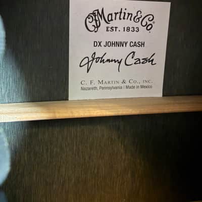 Martin DX Johnny Cash 2019 - Present - Black Bild 7
