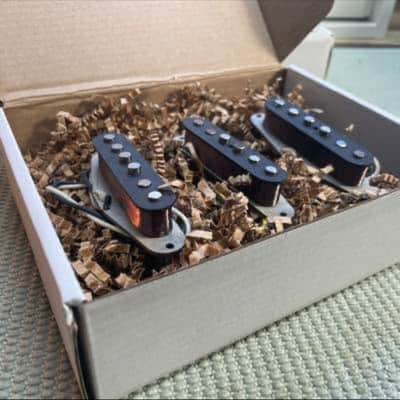 Bill Lawrence L45-S Twin Blade Vintage Output Strat Pickup Set