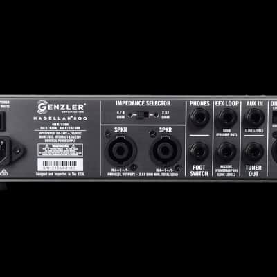 Genzler Amplification Magellan 800 Bass Head 2000s - Black image 2