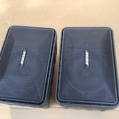 Bose Model 101 Music Monitor Speakers USA made vintage Black stereo SET Indoor/ Outdoor image 3
