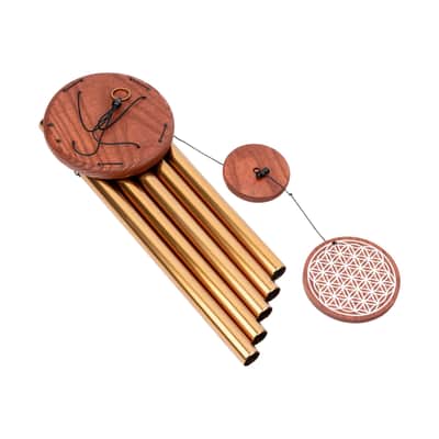 Meinl Sonic Energy "Flower of Life" Meditation Chime | 36" (90cm), 432Hz | Bronze image 2