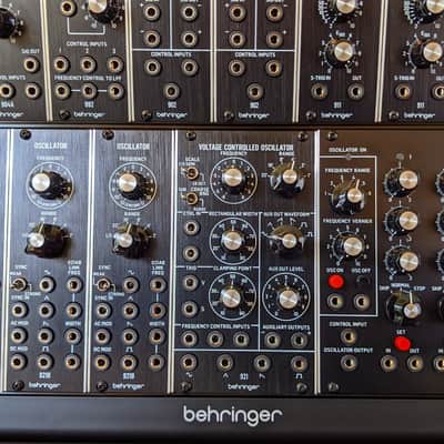 Behringer System 55 Complete Eurorack Modular Synthesizer 2021 - Present - Black image 4