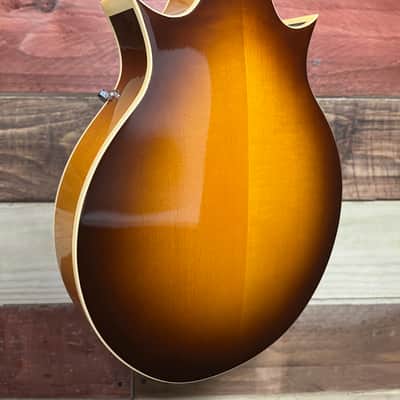 Aria M-300 Two Point Mandolin Japan 1970's - Sunburst image 11