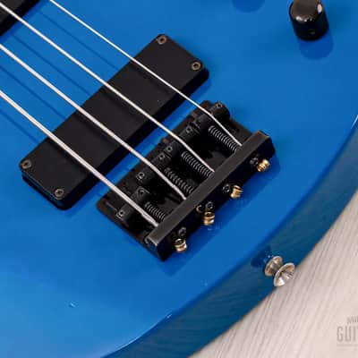 1990s Edwards by ESP Luna Sea J Signature E-J-78TV Aqua Blue w/ Case, Japan image 8