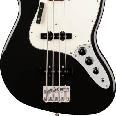 Fender Vintera III Early '70s Jazz Bass Rosewood Black w/bag image 2
