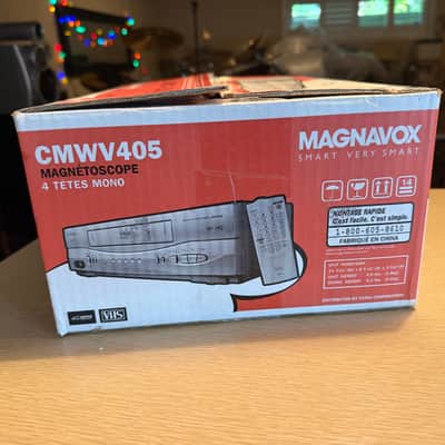Magnavox CMWV405 VCR VHS Player Brand New In Box Never Used! Very Rare! image 5