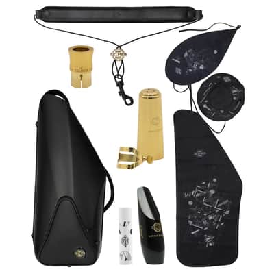 Selmer Signature noir gravé - Saxophone alto professionnel avec étui et bec complet image 5