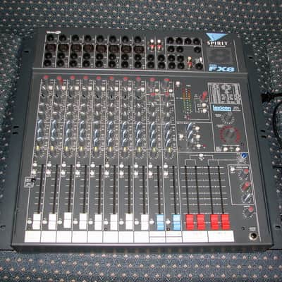Soundcraft Spirit Folio FX8 mixer w/ Lexicon effects & Rack | Reverb