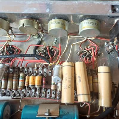 Vox AC-50/4 2-Channel 50-Watt Diode-Rectified Guitar Amp Head 1966 image 17