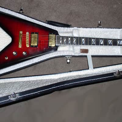 Gibson Flying V 50th Anniversary 2008 - Brimstone Burst image 3