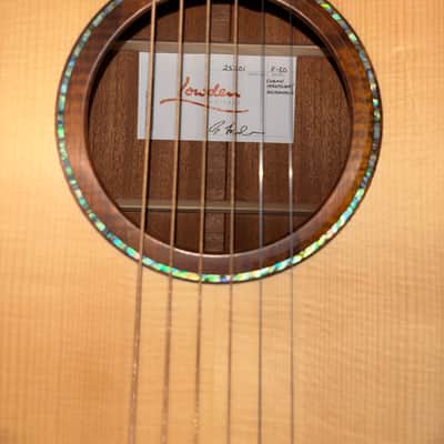 Lowden F-50 Cuban Mahogany & Adirondack spruce '24 or '25 - Satin image 2
